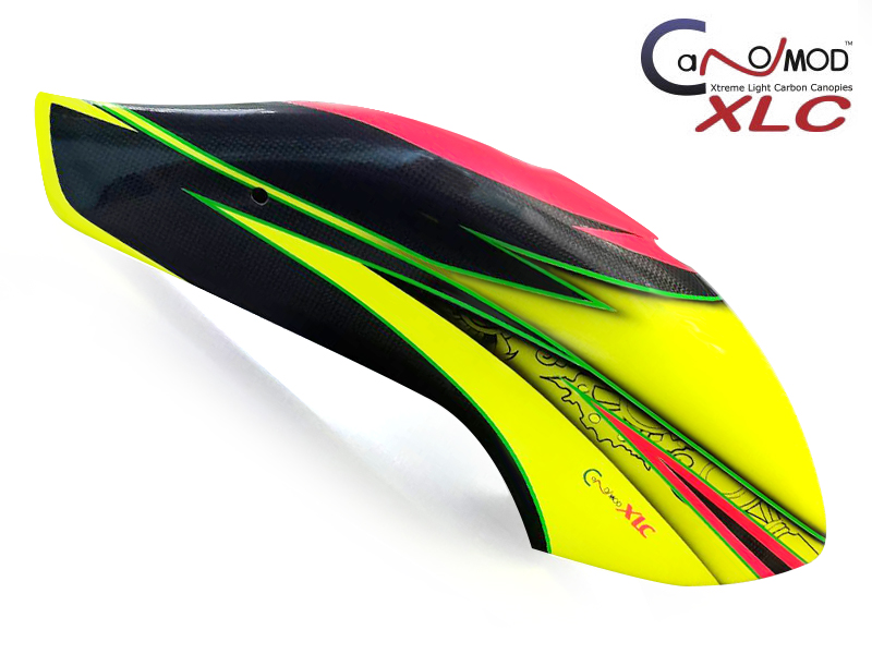 Canomod Carbon Canopy Goblin Black Thunder - Abstract 1 design