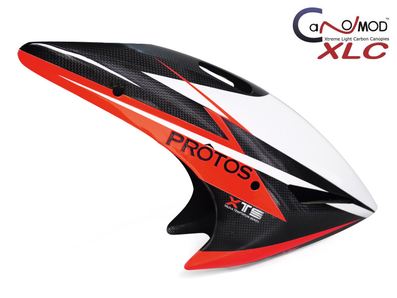 Black Xnova - MSH Protos 700 Full Carbon Canopy