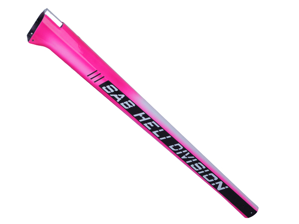 CANOMOD Pink Checkers Carbon Fiber Tail Boom Goblin 700