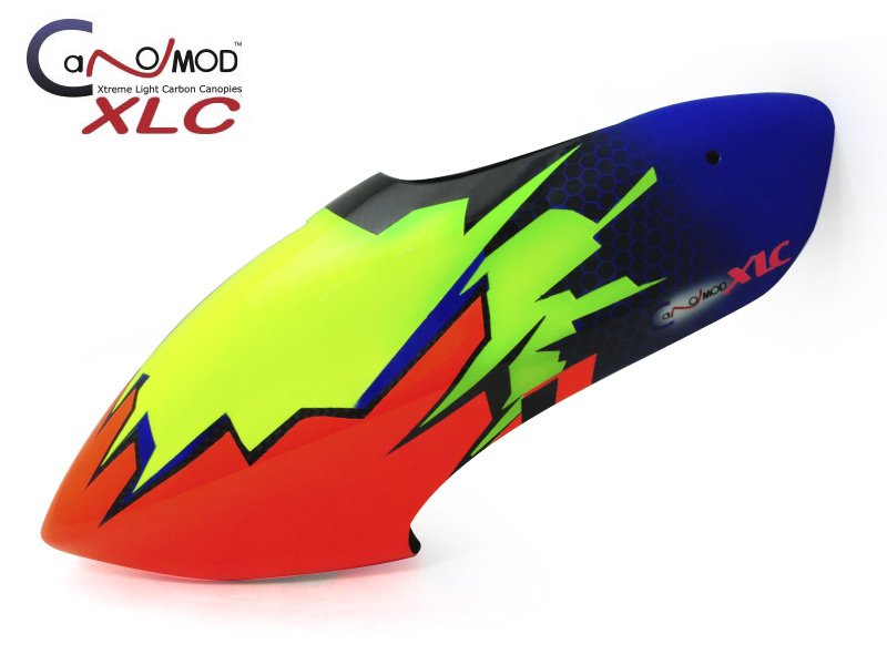 XLC-T470L-02 (Rockstorm) -Trex 470L Dominator FULL CARBON Canopy