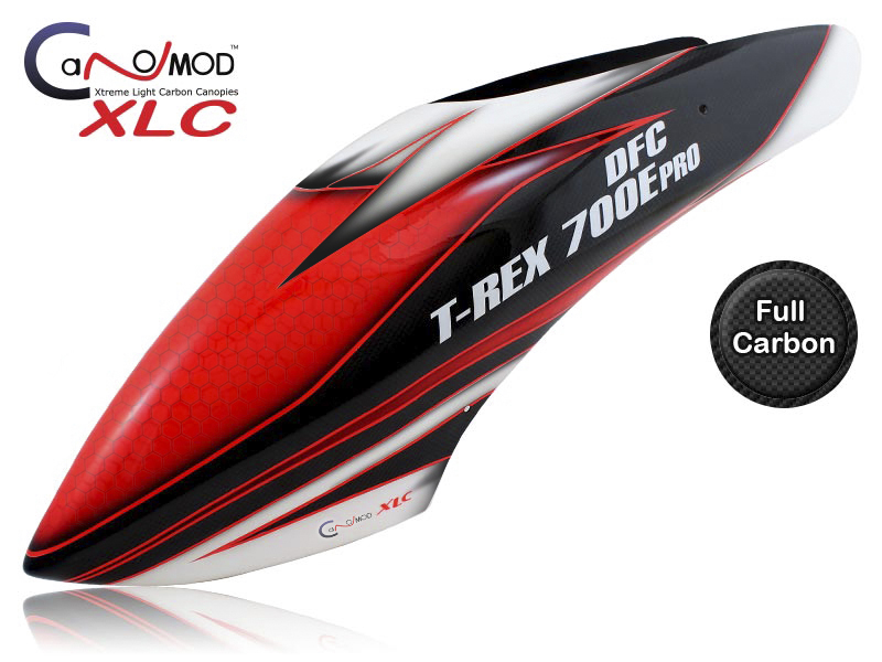 Red Eyes - T-REX 700E Pro DFC FULL CARBON Canopy