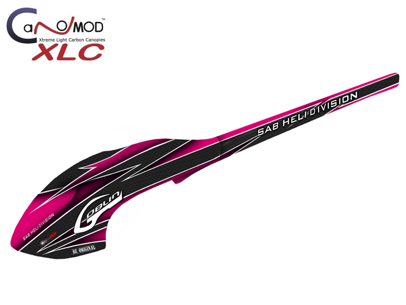 Pinky - Goblin 570 FULL CARBON Canopy + Tail boom