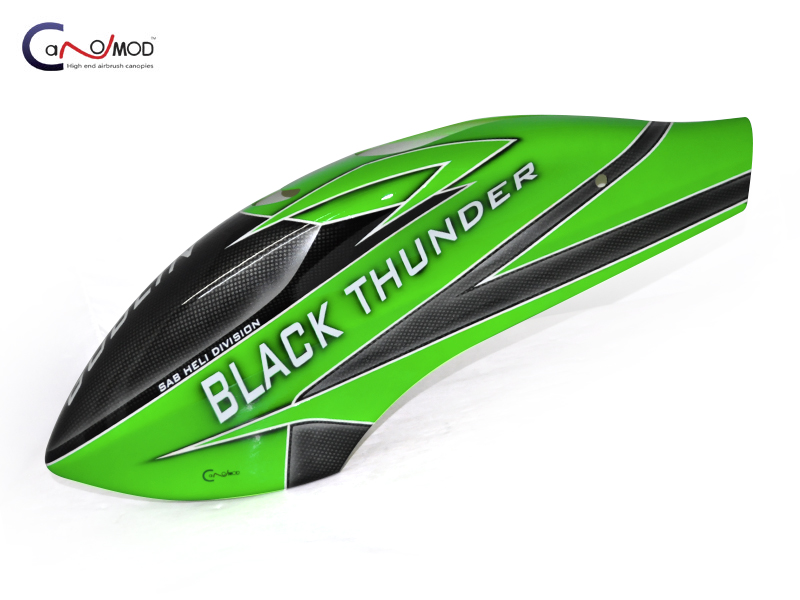 Canomod Carbon Canopy Goblin Black Thunder - Zelena design